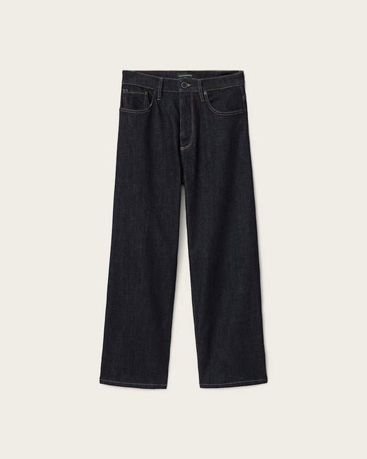 Dark Slate Gray ג'ינס ארוך לנשים Sadie - Barrel Fit ALLSAINTS