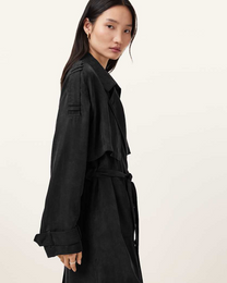 Beige מעיל טרנץ' לנשים Linnie Trench ALLSAINTS