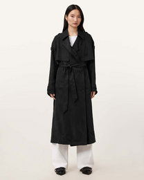 Beige מעיל טרנץ' לנשים Linnie Trench ALLSAINTS