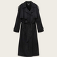 Black מעיל טרנץ' לנשים Linnie Trench ALLSAINTS