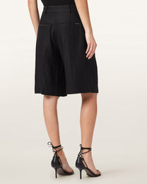 Antique White מכנסיים קצרים מחויטים לנשים Charley Pleated ALLSAINTS