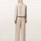 Antique White מכנסיים מחויטים לנשים Helena ALLSAINTS