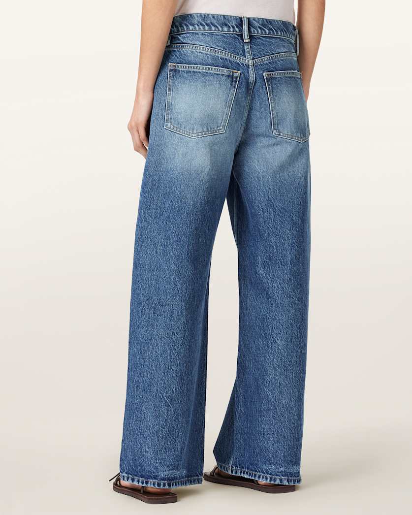 Seashell ג'ינס ארוך לנשים Aki - Wide Fit ALLSAINTS