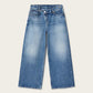 Dark Slate Blue ג'ינס ארוך לנשים Aki - Wide Fit ALLSAINTS