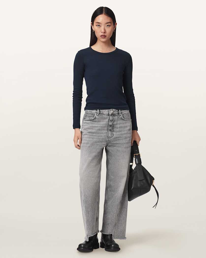Seashell ג'ינס ארוך לנשים Fox - Loose Fit ALLSAINTS