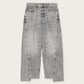 Dark Gray ג'ינס ארוך לנשים Fox - Loose Fit ALLSAINTS