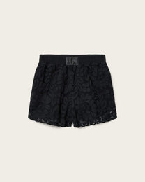 Black מכנסיים קצרים לנשים Amelie Lace Short ALLSAINTS