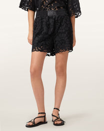 Antique White מכנסיים קצרים לנשים Amelie Lace Short ALLSAINTS
