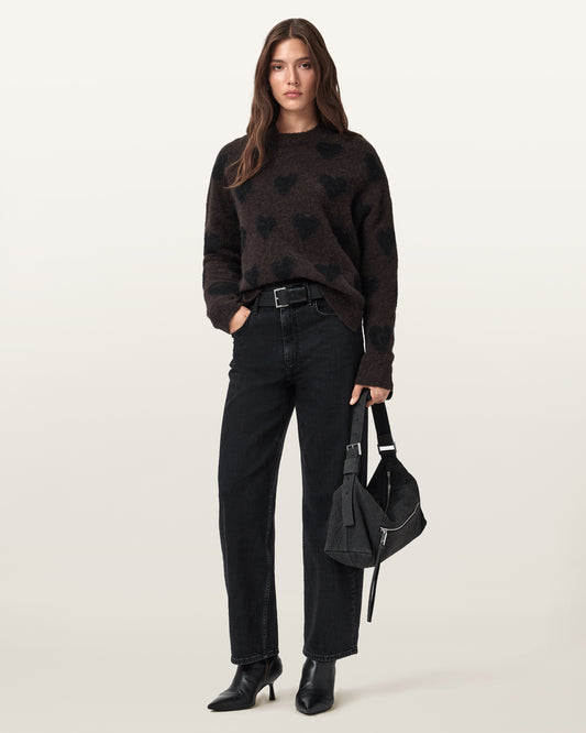 Black סוודר לנשים Amora ALLSAINTS