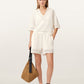 Seashell מכנסיים קצרים לנשים Elma Crochet Short ALLSAINTS