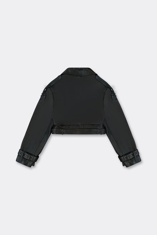 Lavender ג'קט עור לנשים Ophelia ALLSAINTS