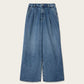 Dark Slate Blue ג׳ינס לנשים Haze Pleated - Wide Leg ALLSAINTS