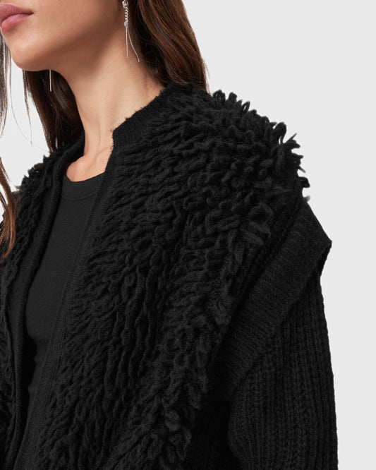 Black קרדיגן לנשים Elias ALLSAINTS