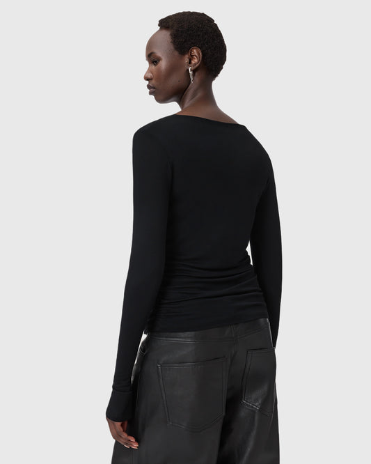 Lavender חולצה ארוכה לנשים Seyma ALLSAINTS