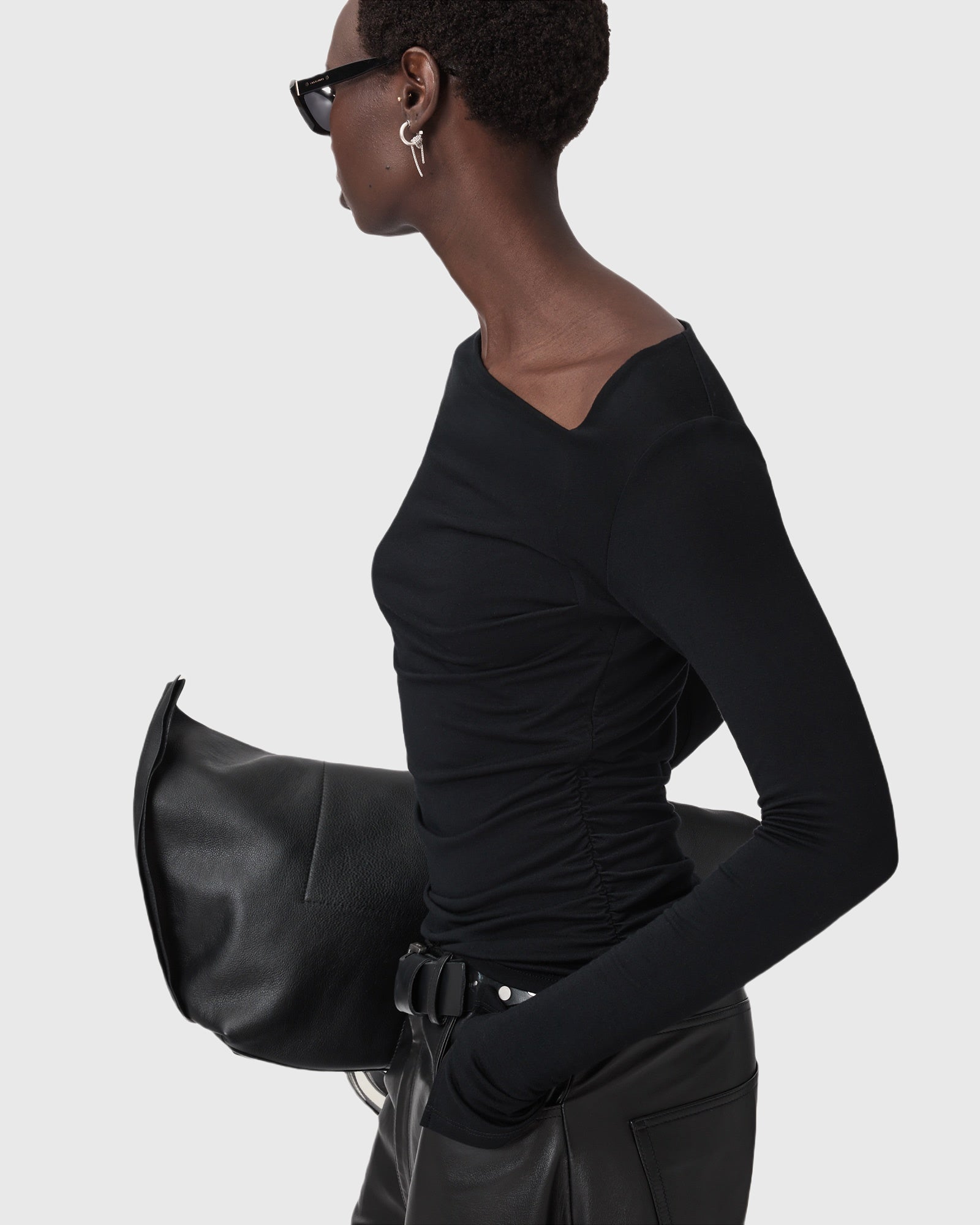 Lavender חולצה ארוכה לנשים Seyma ALLSAINTS