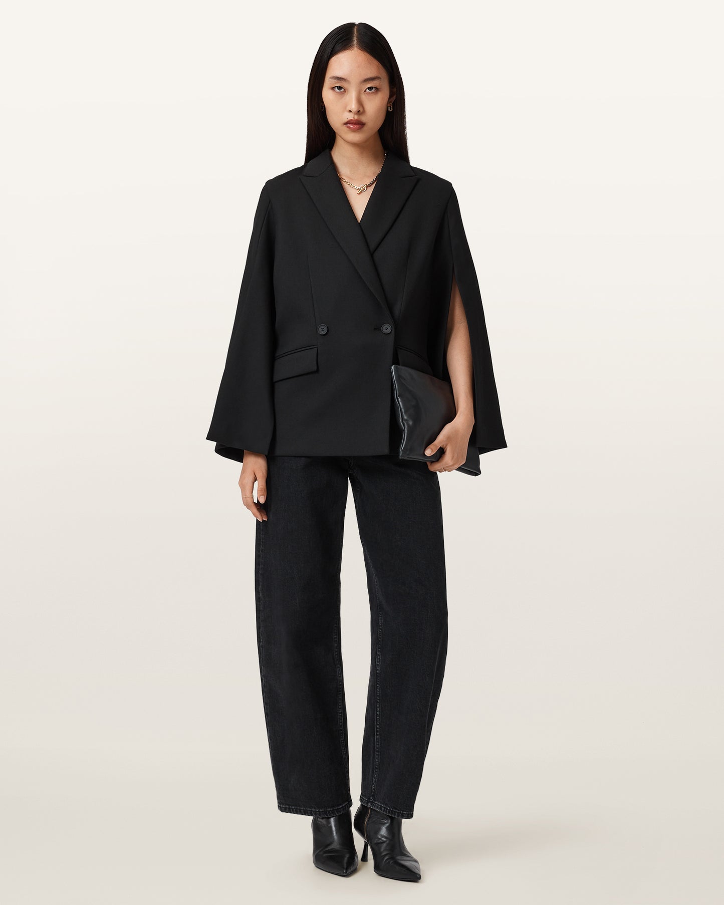 Beige בלייזר לנשים  Luna ALLSAINTS