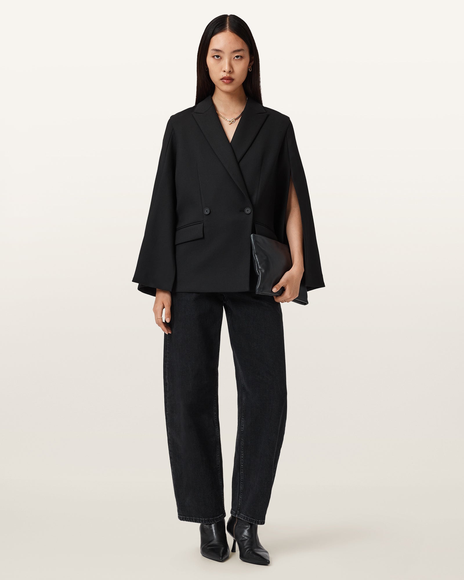 Beige בלייזר לנשים  Luna ALLSAINTS