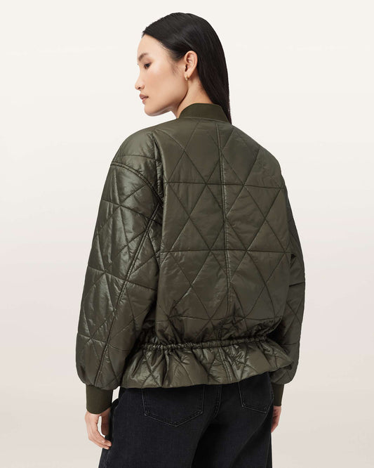 Beige ג'קט לנשים Alii Bomber ALLSAINTS