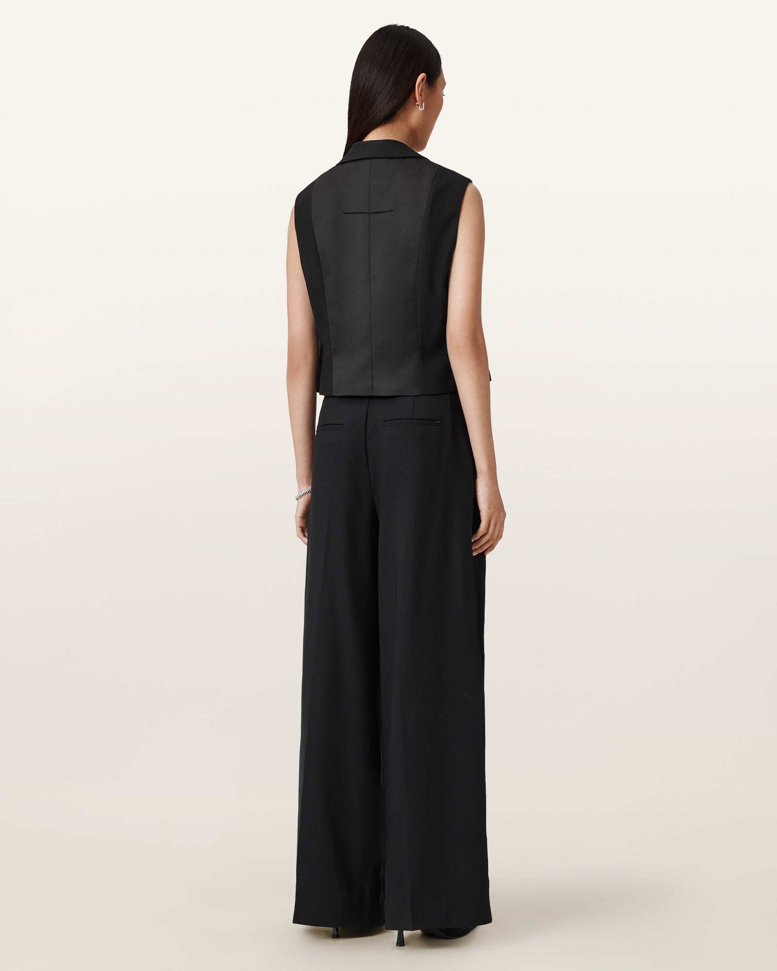 Beige מכנסיים ארוכים לנשים Noa ALLSAINTS