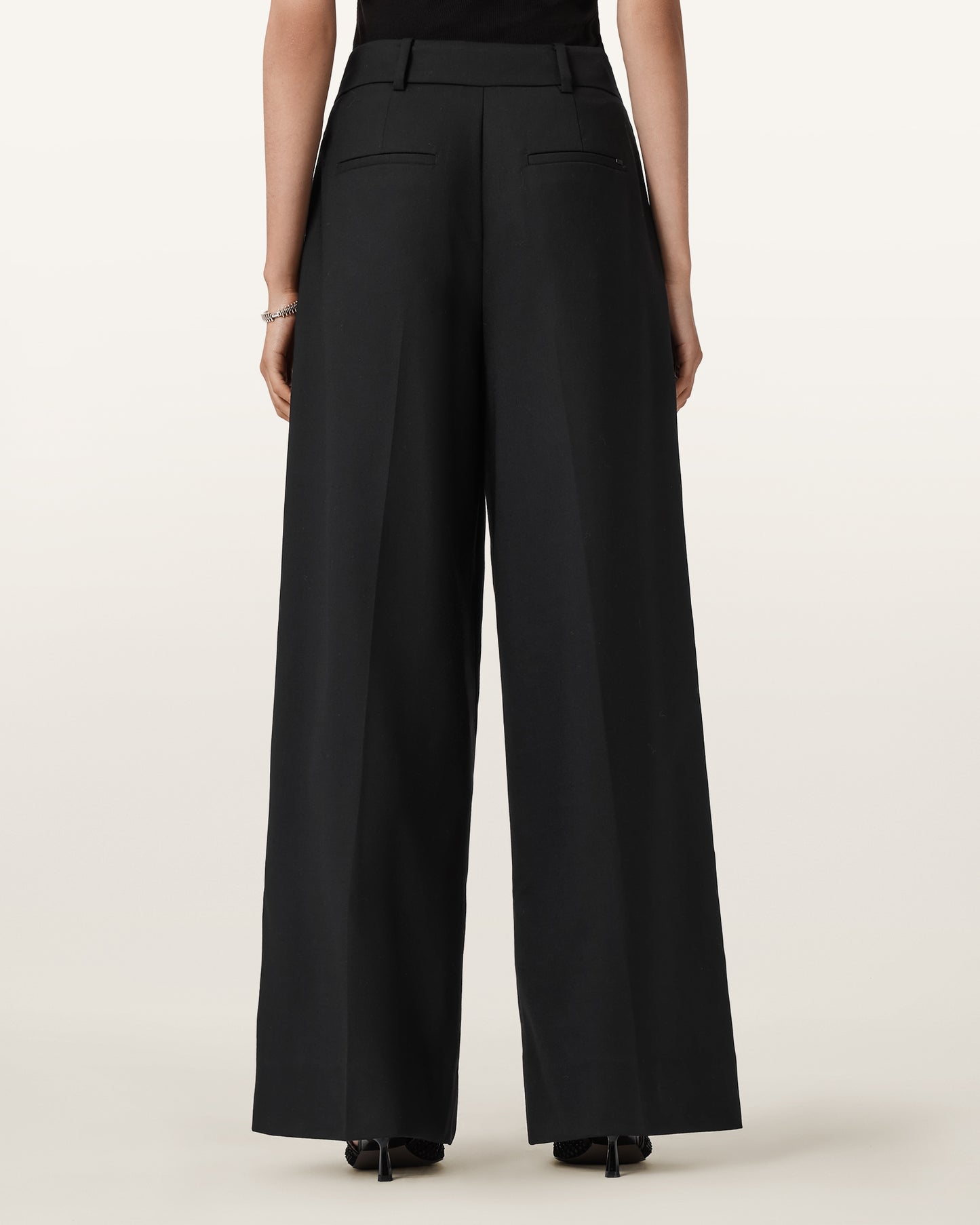 Antique White מכנסיים ארוכים לנשים Noa ALLSAINTS