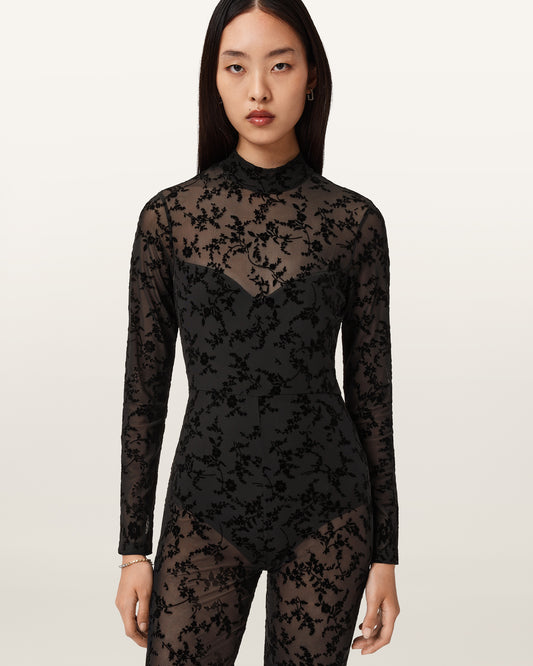 Antique White בגד גוף שלם לנשים Rylee ALLSAINTS