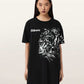 Black שמלת מיני לנשים Zaya Tee Dress ALLSAINTS