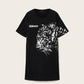 Black שמלת מיני לנשים Zaya Tee Dress ALLSAINTS