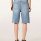 Antique White מכנסי ג׳ינס קצרים לנשים Aki Crossover ALLSAINTS