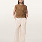 Antique White וסט קרושה סרוג לנשים Kyra ALLSAINTS