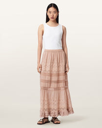 Seashell חצאית מקסי לנשים Camille ALLSAINTS