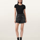 Antique White ג'ינס קצר לנשים Heidi Stud Short ALLSAINTS