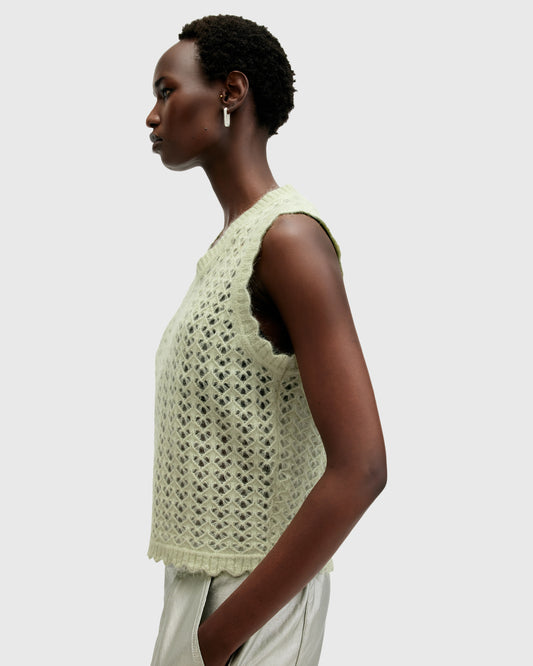 Lavender גופיה סרוגה לנשים Vivian ALLSAINTS