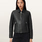 Beige ג'קט עור לנשים Danbury Biker ALLSAINTS