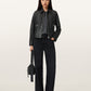 Black ג'קט עור לנשים Danbury Biker ALLSAINTS