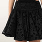 Black חצאית מיני לנשים Dotty ALLSAINTS