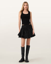 Seashell חצאית מיני לנשים Dotty ALLSAINTS