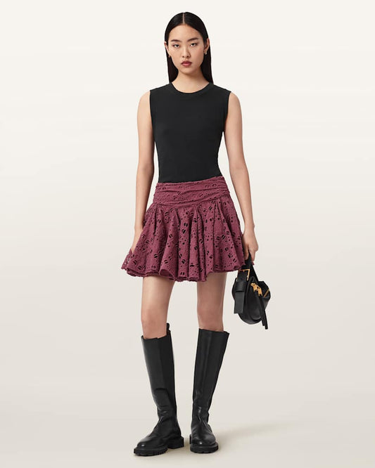 Seashell חצאית מיני לנשים Dotty ALLSAINTS