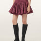 Antique White חצאית מיני לנשים Dotty ALLSAINTS