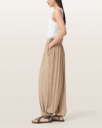 Antique White מכנסיים ארוכים לנשים Eshe ALLSAINTS