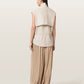 Light Gray מכנסיים ארוכים לנשים Eshe ALLSAINTS