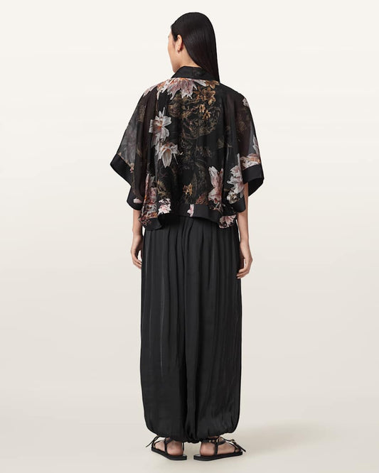 Seashell מכנסי סאטן לנשים Eshe ALLSAINTS