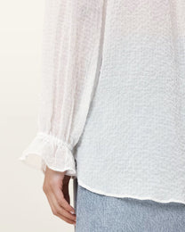 Light Gray חולצה ארוכה לנשים Penny ALLSAINTS