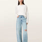 Seashell ג'ינס ארוך לנשים Aki - Wide Fit ALLSAINTS