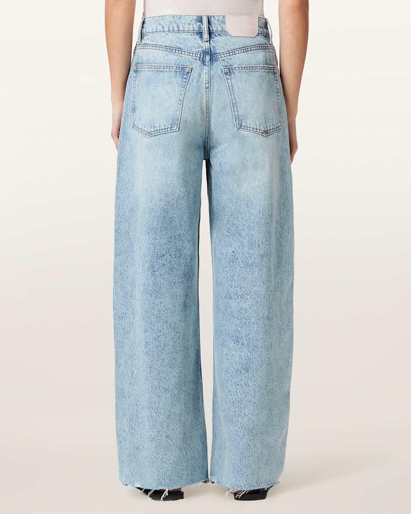 Antique White ג'ינס ארוך לנשים Aki - Wide Fit ALLSAINTS