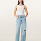 Antique White ג'ינס ארוך לנשים Aki - Wide Fit ALLSAINTS