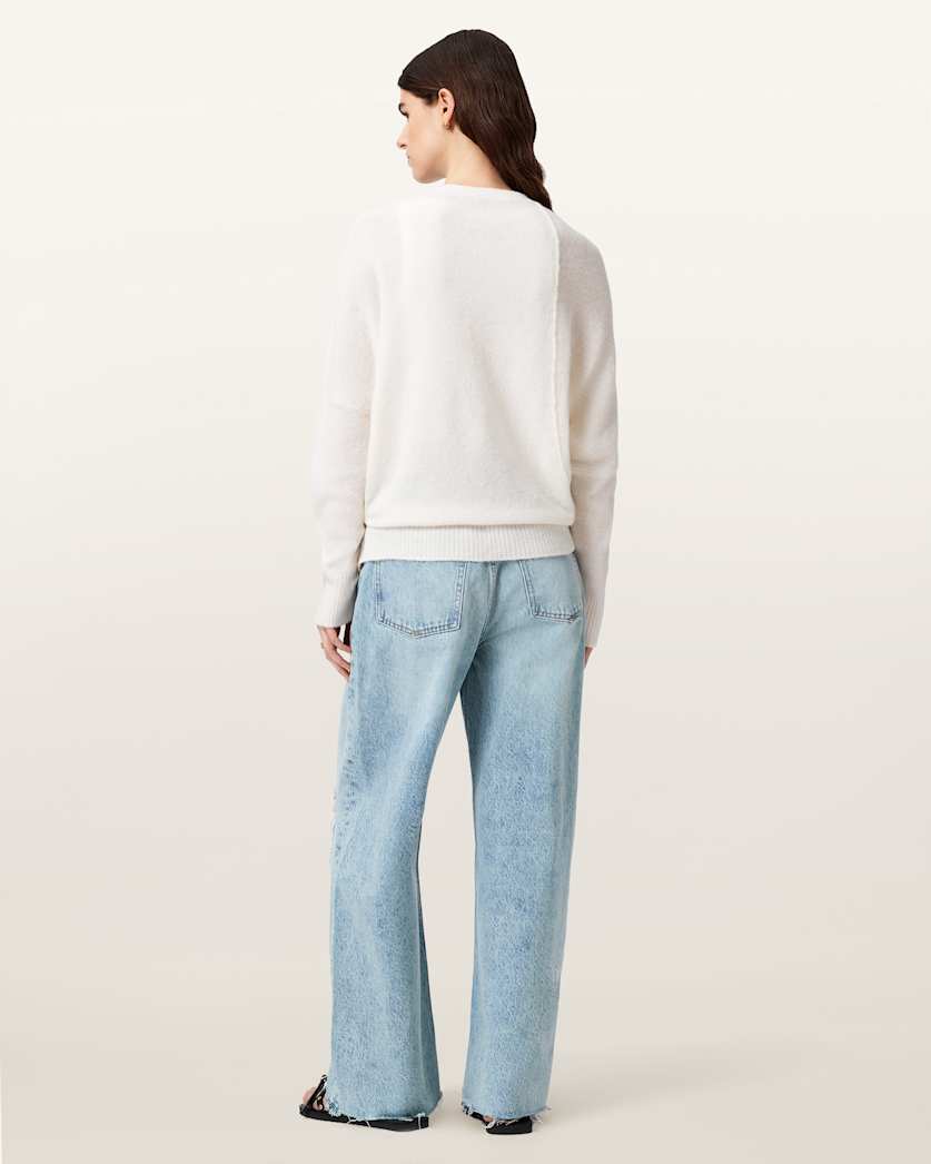 Seashell ג'ינס ארוך לנשים Aki - Wide Fit ALLSAINTS
