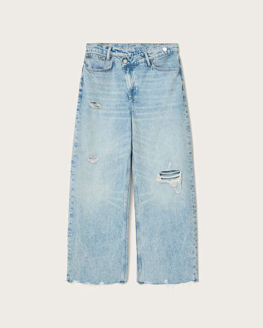 Gray ג'ינס ארוך לנשים Aki - Wide Fit ALLSAINTS