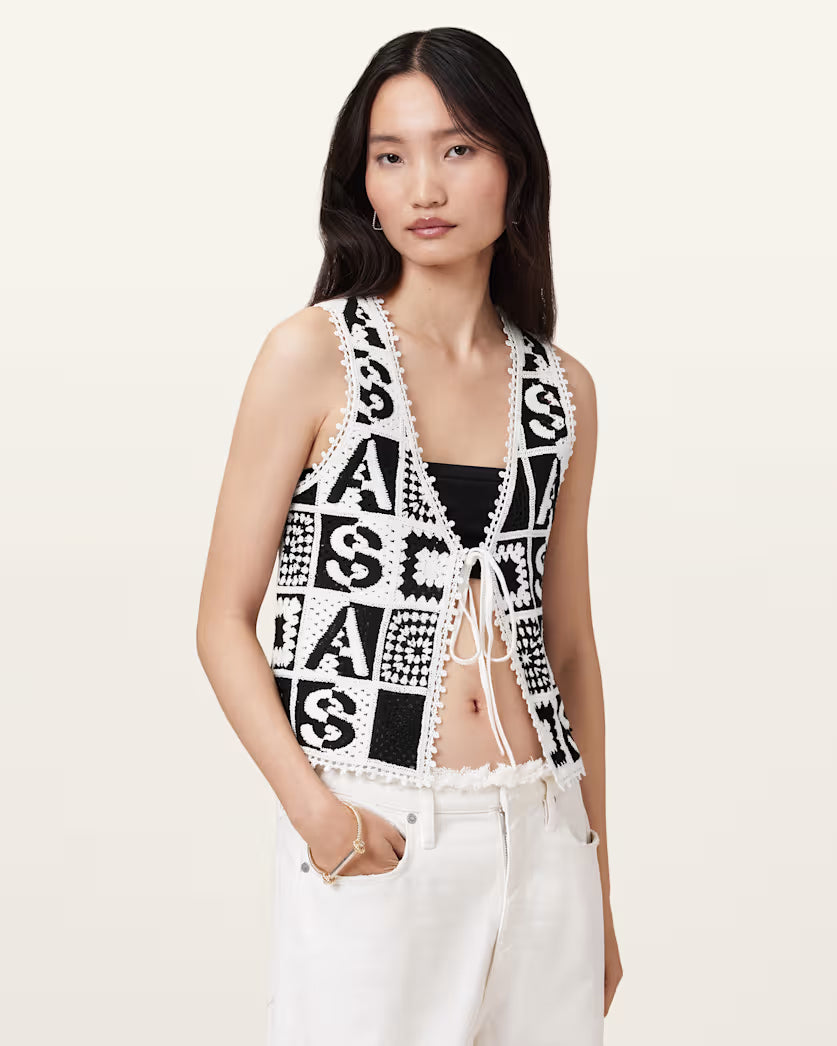 Beige גופית קרושה לנשים Florence ALLSAINTS