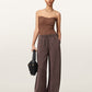 Seashell טופ סטרפלס לנשים Cruz Bandeau ALLSAINTS