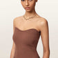 Seashell טופ סטרפלס לנשים Cruz Bandeau ALLSAINTS